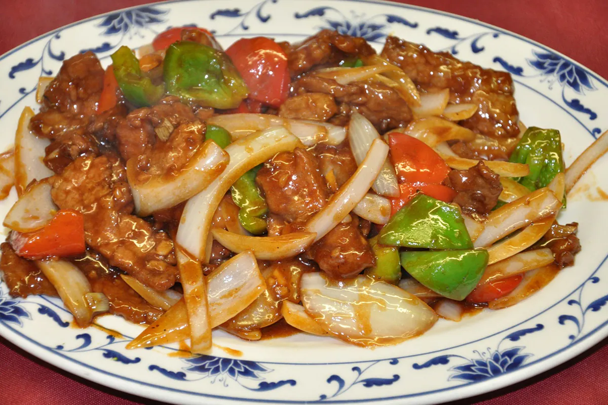 Sautéed w. Green Pepper at Chen Garden，a Asian Restaurant in Rochester